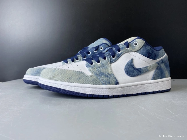 1 CZ8455-100 Jordan Washed Denim Air Low 0803